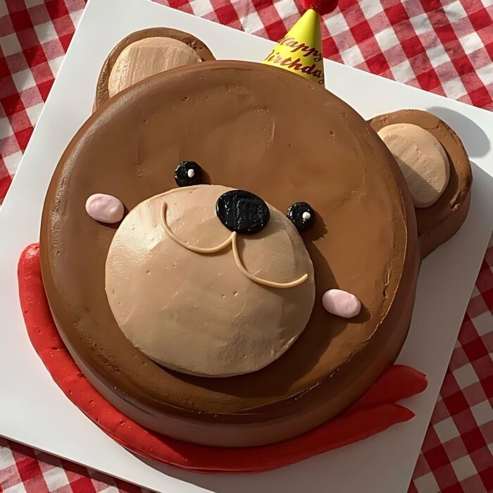 Teddy Bear Birthday Cake