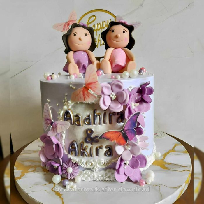 Rich classic chocolate truffle cake